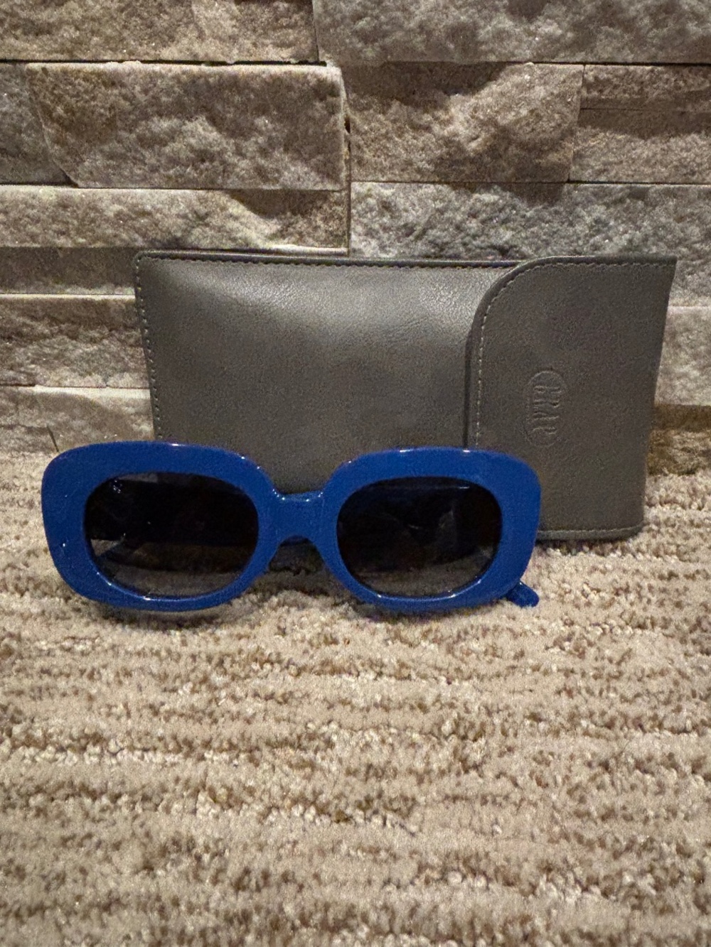 CRAP Eyewear Blue “The Velvet Mirror” Sunglasses